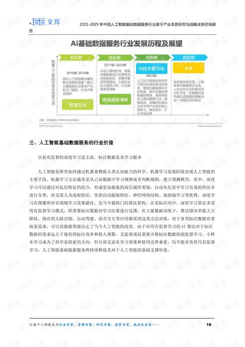 智能賦能，數(shù)據(jù)先行——2021-2025年中國人工智能基礎(chǔ)數(shù)據(jù)服務與行業(yè)應用集成發(fā)展洞察